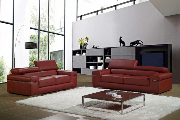 Sofa Couch Upholstery 3-Seater Leather Sofas Couches Seating Sets Design