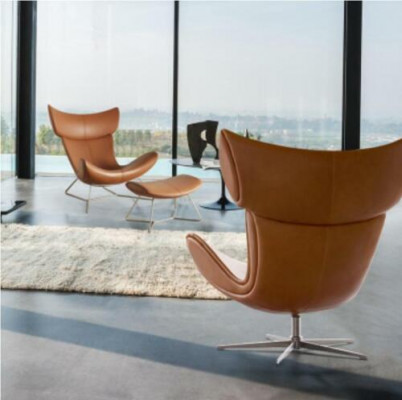 Sofa 1 seater TV lounge chaise sofa leather textile chair armchair