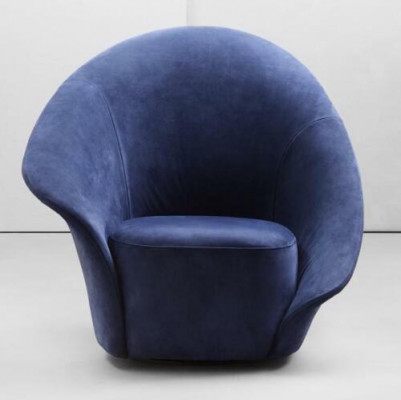 Luxury TV Club Upholstered Seat Armchair Design Couch Sofa Relax Fabric