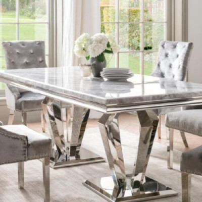 Dining table modern dining room living room kitchen design table metal.