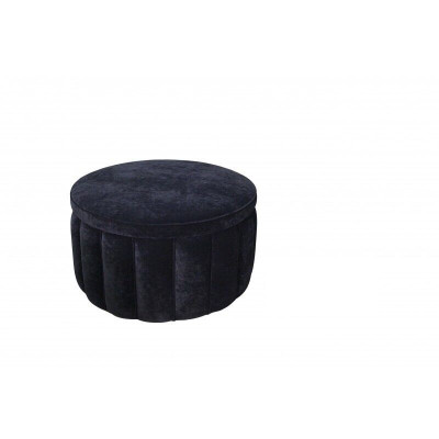 Stool Round Chesterfield Pouf Footstool Upholstered Stool Seat Stool