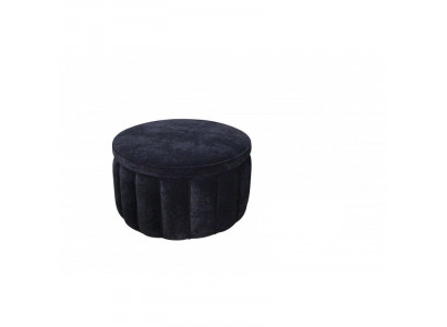 Stool Round Chesterfield Pouf Footstool Upholstered Stool Seat Stool