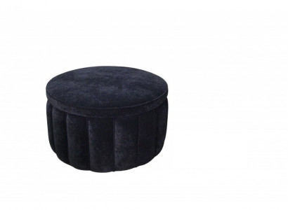 Stool Round Chesterfield Pouf Footstool Upholstered Stool Seat Stool
