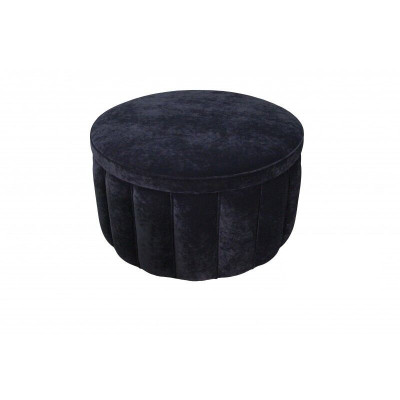 Stool Round Chesterfield Pouf Footstool Upholstered Stool Seat Stool
