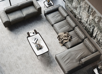 Corner sofa couch upholstery living landscape corner sofas set L shape gray