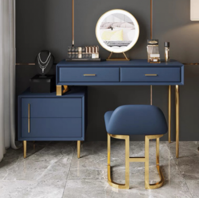 Dressing Table Mirror Stool Complete Decor Set Dresser Bedroom New
