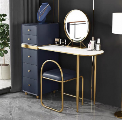 Dressing table mirror stool set chest of drawers bedroom new make-up
