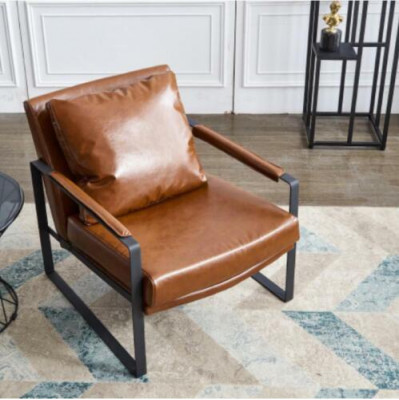 Designer armchair upholstered sofa seater TV living room armchair club