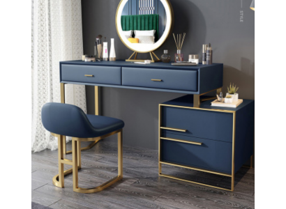 Dressing table mirror stool complete set dresser bedroom