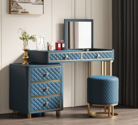 Console dressing table vanity table mirror dresser tables hairdresser 2-piece set.