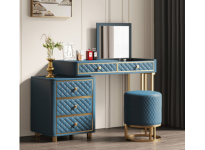 Console dressing table vanity table mirror dresser tables hairdresser 2-piece set.