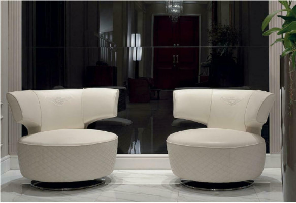 Armchair Design Couch Sofa Seat Leather Lounge Club Upholstery Luxury Ears