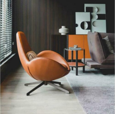 Designer Furniture Relax Club New Armchair Single-Seater Throne Italian Style