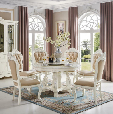Round Round Table Wood Tables Round Classic Dining Room Baroque Rococo Furniture New
