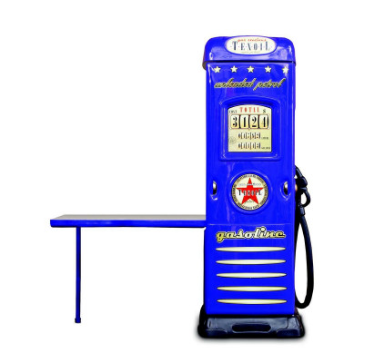 Gas station wardrobe closet with desk car gas station design