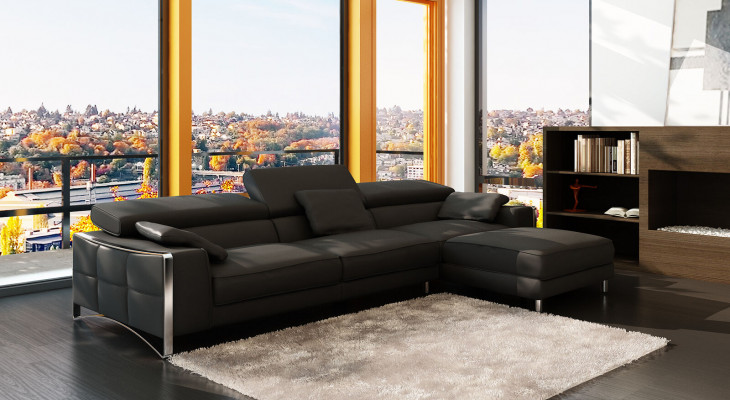 Multifunctional corner sofa set leather sofa seating living room corner sofa