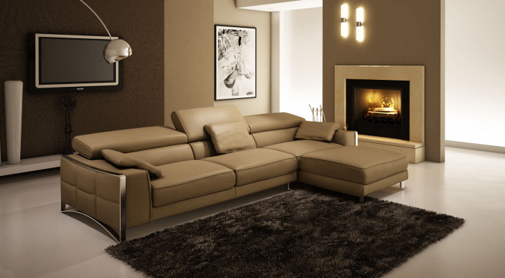 Multifunctional corner sofa set leather sofa seating living room corner sofa