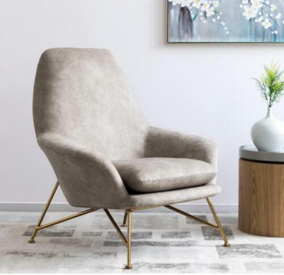 Living room lounge club relax sofa beige design furniture dining room armchair