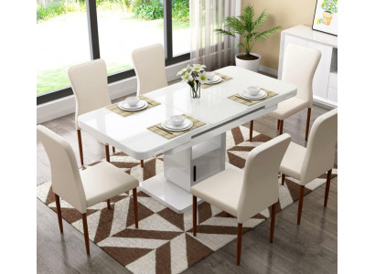 Table Luxury Tables Modern Dining Room Furniture Dining Tables Wood Wooden Tables Brown White