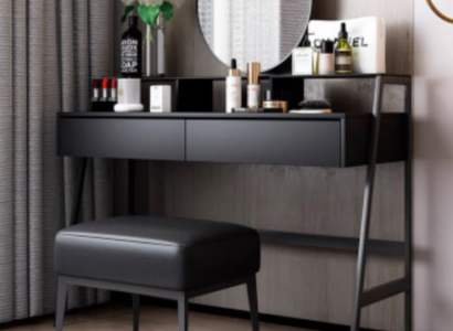 Designer console dressing table cosmetic table mirror dresser