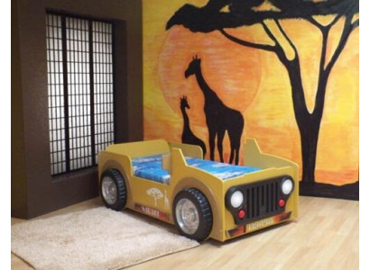 Children's Bed Jeep Vehicle Africa Bedroom Youth Bed Car Bed Beds Safari
