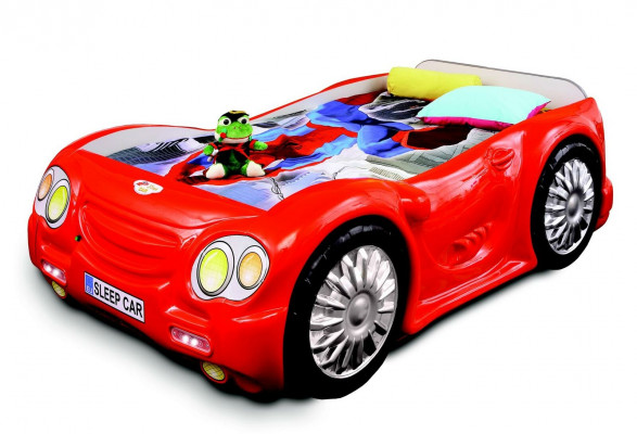 Bed children's bed sports car bed design child children's room youth bed