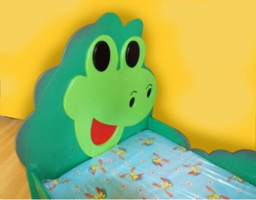 Children's bed youth bed beds with mattress with animal motif sleep bed dino