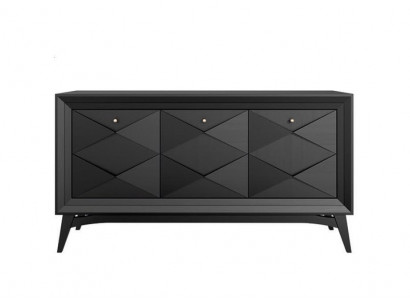 Luxury Dresser Cabinet Sideboard Gray Classic Dressers Dining Room Cupboards Wood