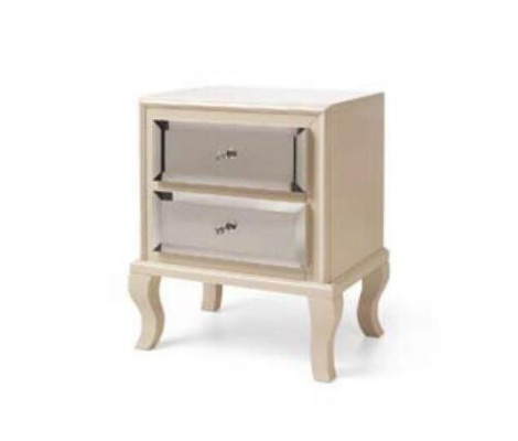 Luxury Bedroom Bed Nightstand Set Double Bed Beds 3-piece Modern White
