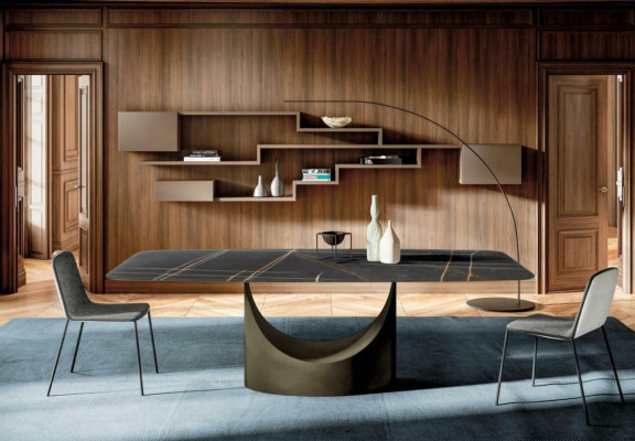 Modern dining table tables dining room luxury furniture design stone kitchen new