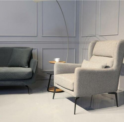 Armchair Chair Upholstery Television Leather Textile Wood Fabric Design Lounge Club Relax