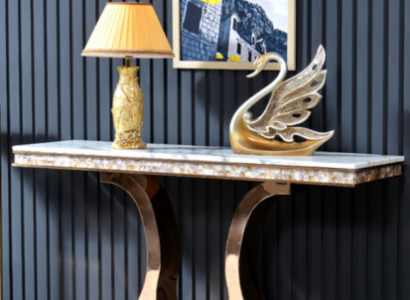 Designer stainless steel console table table console console tables