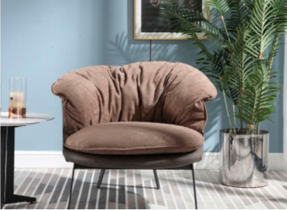 Armchair Single Seater Royal Chair Throne Upholstered Lounge Chairs Sofa Hotel