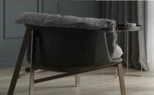 Armchair Single Seater Royal Chair Throne Upholstered Lounge Chairs Sofa Hotel