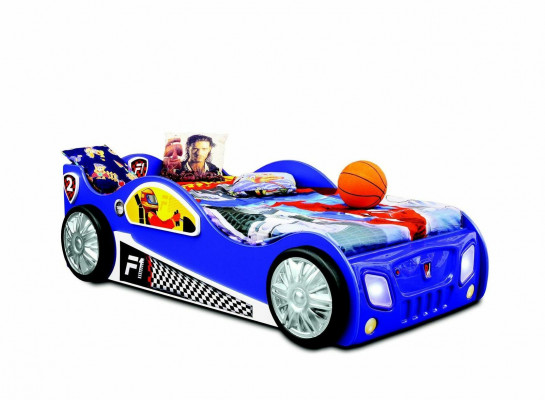 Race car bed children's furniture bedroom children's beds wood + mattress