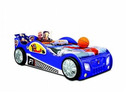 Race car bed children's furniture bedroom children's beds wood + mattress