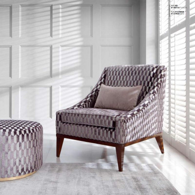 Armchair Wing Chair Club Chair Cocktail Chair Luxury Seat Living Room New
