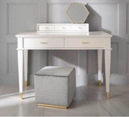 Dressing table console table console table luxury wood bedroom white modern