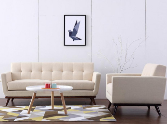 Sofa set fabric sofas 321 living area seating design couch sofa