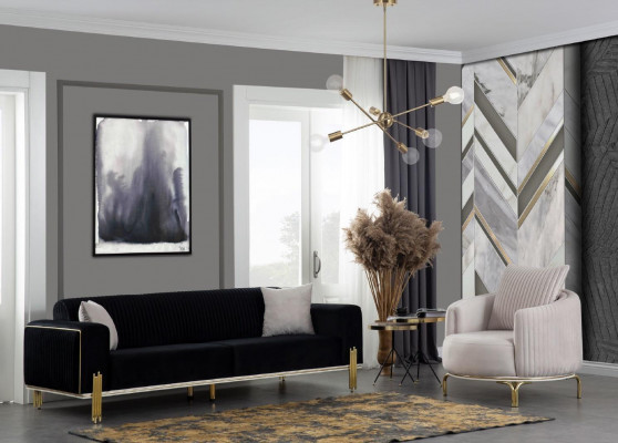 Luxury sofa set couch set sofa upholstery couches 3+3+1 upholstered suites velvet