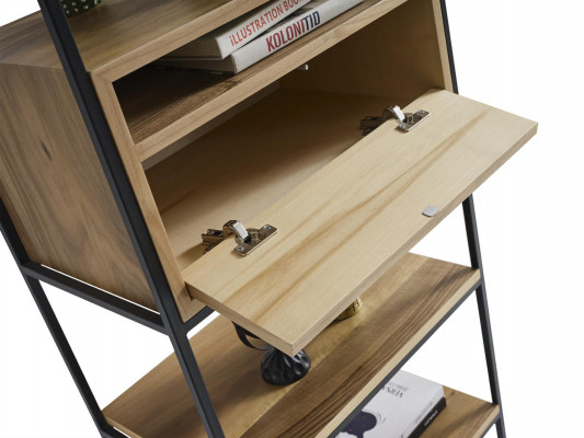 Bookshelf Wall Shelf New Cabinet Office Standing Shelf Shelves Wood Shelf