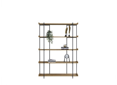Freestanding shelf, shelf, bookcase, bookshelf, living room, wood design, new