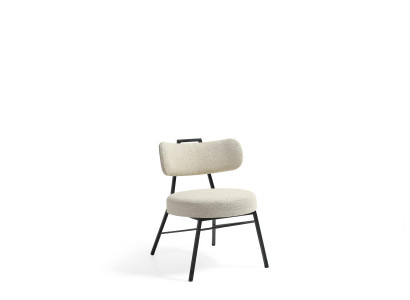 Luxurious designer chair made of wood with soft padding for the dining room