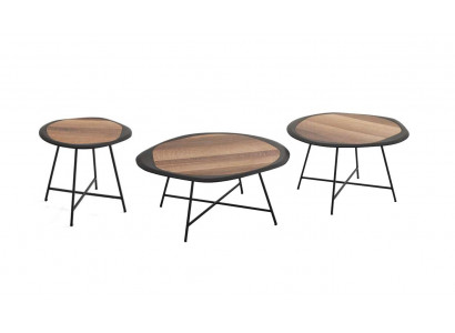 Coffee tables side tables round tables black Italian style