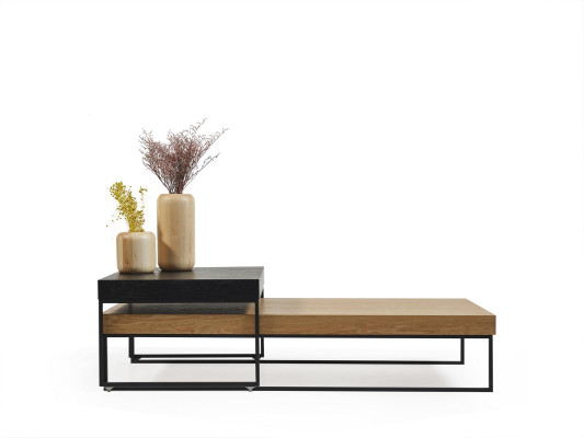 Loft wood coffee table table side table living room table wood table