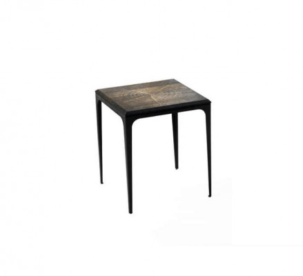 Luxury Square Coffee Table Furniture Living Room Black