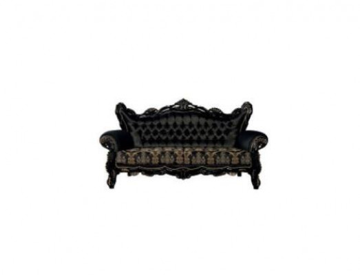 Sofa Set 3+3+1+1 Seater Coffee Table Living Room Luxury Black Sofa Suite New