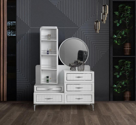 Bedroom Dresser with Mirror Luxury Dressers Buffet 2-piece Buffet