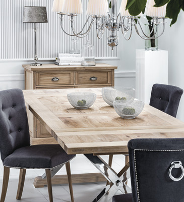 Chesterfield designer chair with knocker, upholstered dining room armchairs