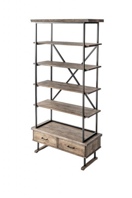 Design regal living room cabinets stainless steel shelves bookshelf